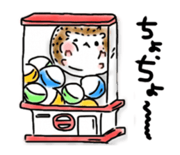Softly little Hedgehogs 'Hari-san' sticker #5489758