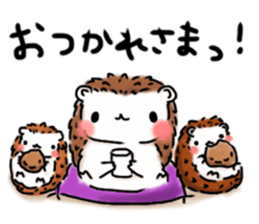Softly little Hedgehogs 'Hari-san' sticker #5489770
