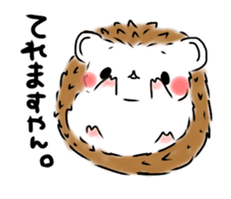 Softly little Hedgehogs 'Hari-san' sticker #5489772