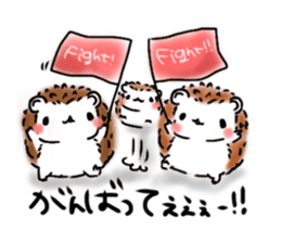 Softly little Hedgehogs 'Hari-san' sticker #5489774