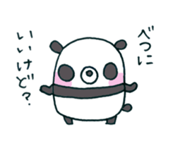 hello,it is a panda sticker #5489936