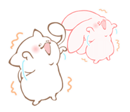 Neko Kimura and Usa Muraki 2 sticker #5489940