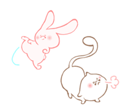 Neko Kimura and Usa Muraki 2 sticker #5489950