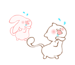 Neko Kimura and Usa Muraki 2 sticker #5489962