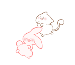 Neko Kimura and Usa Muraki 2 sticker #5489965