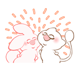 Neko Kimura and Usa Muraki 2 sticker #5489966