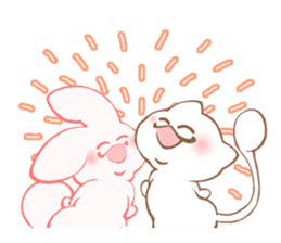 Neko Kimura and Usa Muraki 2 sticker #5489966