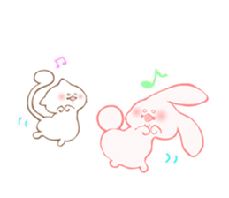 Neko Kimura and Usa Muraki 2 sticker #5489967