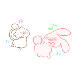 Neko Kimura and Usa Muraki 2 sticker #5489967