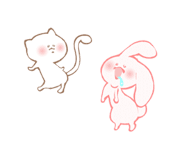 Neko Kimura and Usa Muraki 2 sticker #5489974