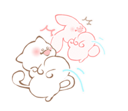 Neko Kimura and Usa Muraki 2 sticker #5489976