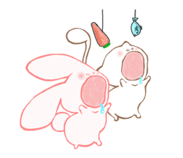 Neko Kimura and Usa Muraki 2 sticker #5489977