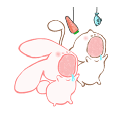 Neko Kimura and Usa Muraki 2 sticker #5489977