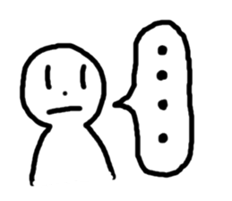 Expressive! Simple Sticker sticker #5490270