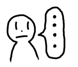 Expressive! Simple Sticker sticker #5490270