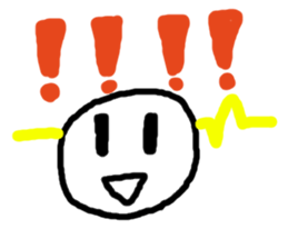 Expressive! Simple Sticker sticker #5490298