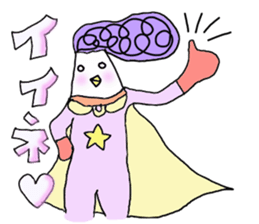 tuppari niwatori hero sticker #5490796