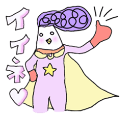 tuppari niwatori hero sticker #5490796