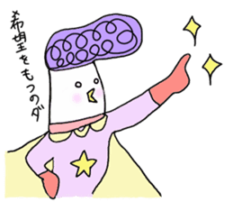 tuppari niwatori hero sticker #5490806