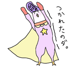 tuppari niwatori hero sticker #5490813
