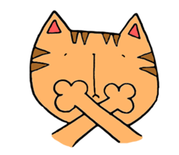 loose cat cute cat sticker #5491027