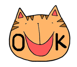 loose cat cute cat sticker #5491030
