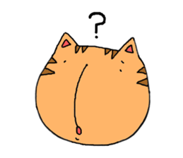 loose cat cute cat sticker #5491032