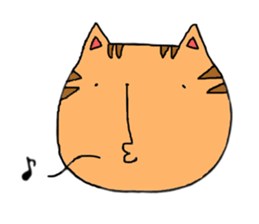 loose cat cute cat sticker #5491034