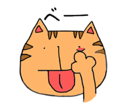 loose cat cute cat sticker #5491035