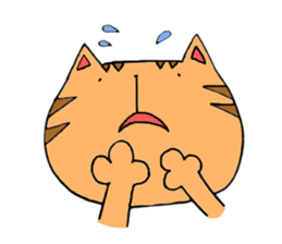 loose cat cute cat sticker #5491036