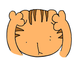 loose cat cute cat sticker #5491038