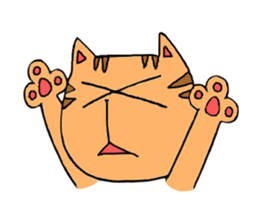 loose cat cute cat sticker #5491039