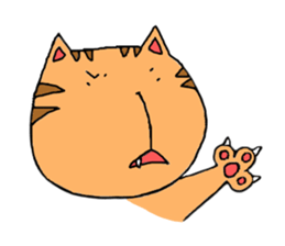 loose cat cute cat sticker #5491045