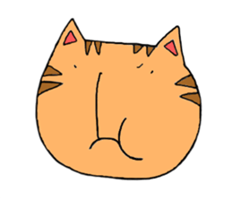 loose cat cute cat sticker #5491046
