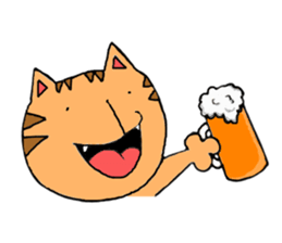 loose cat cute cat sticker #5491050