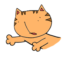 loose cat cute cat sticker #5491053