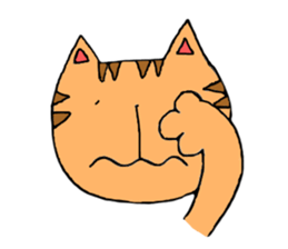 loose cat cute cat sticker #5491056