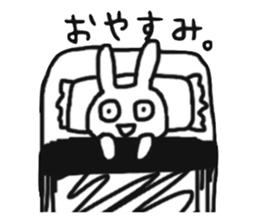 muttan of the rabbit sticker #5491185