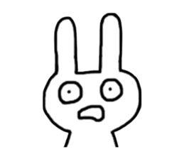 muttan of the rabbit sticker #5491186