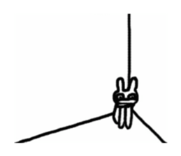 muttan of the rabbit sticker #5491203