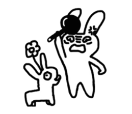 muttan of the rabbit sticker #5491209