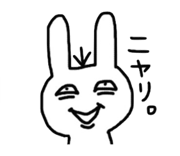 muttan of the rabbit sticker #5491218