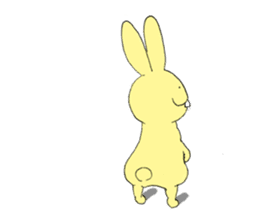 Easy Rabbit -Nuruusa- sticker #5491463