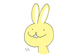 Easy Rabbit -Nuruusa- sticker #5491464