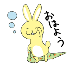 Easy Rabbit -Nuruusa- sticker #5491468