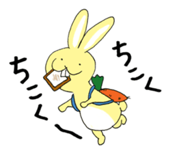 Easy Rabbit -Nuruusa- sticker #5491477