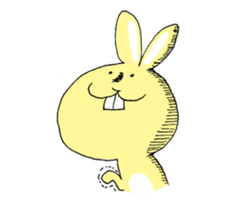 Easy Rabbit -Nuruusa- sticker #5491497
