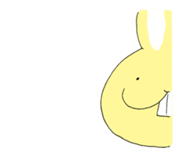 Easy Rabbit -Nuruusa- sticker #5491498