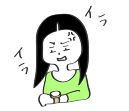 Yoko is Selfish sticker #5491929