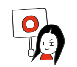 Yoko is Selfish sticker #5491930